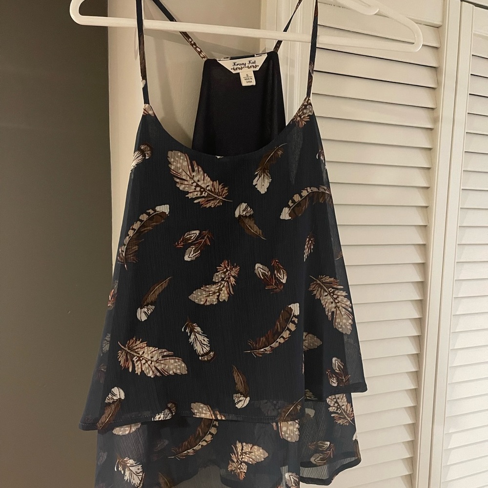 Woman’s Ruffle Tank